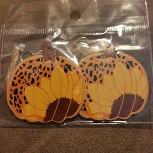 Faux Leather Earrings